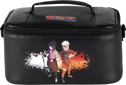 Konix Naruto Shippuden Bolsa de protección y Transporte Lunch Bag para Nintendo Switch, Switch Lite y Switch OLED - Diseño de Naruto y Sasuke