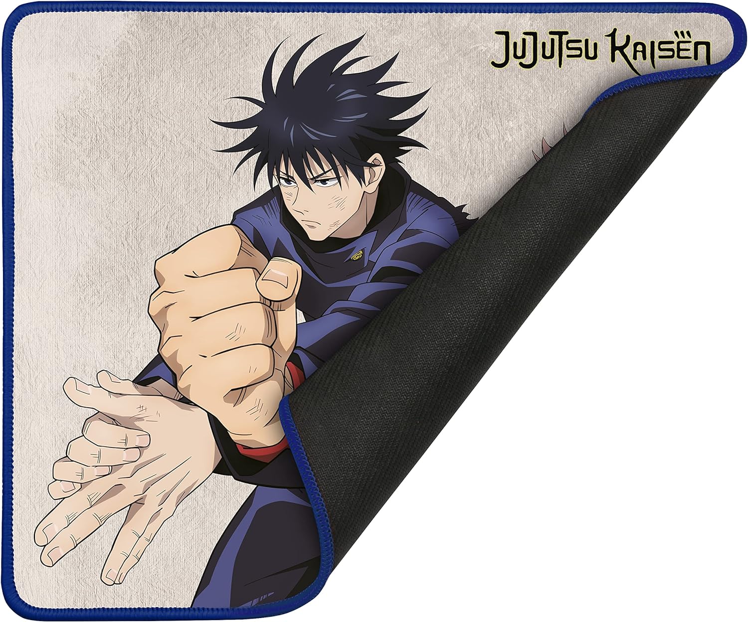 Konix Jujutsu Kaisen Gaming-Mauspad 32 x 27 cm - rutschfeste Basis - Motiv Megumi und Yuji