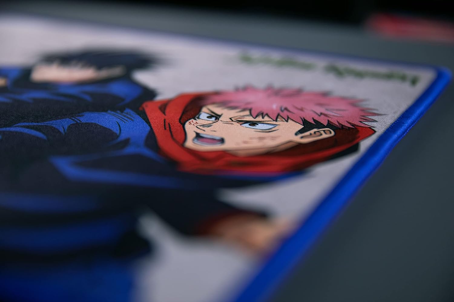 Konix Jujutsu Kaisen Gaming-Mauspad 32 x 27 cm - rutschfeste Basis - Motiv Megumi und Yuji