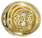 Official Harry Potter Sterling Silver Gold Plated Time Turner Spacer Bead Embellished with Swarovski® Crystals by The Carat Shop