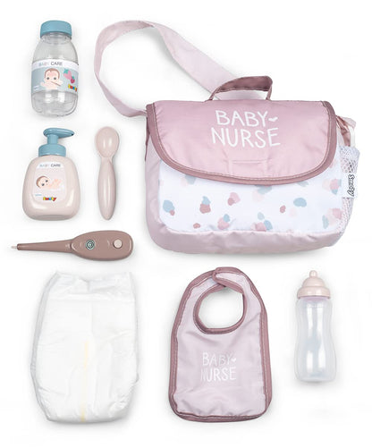 Smoby - Smoby Baby Nurse Luiertas 8dlg.