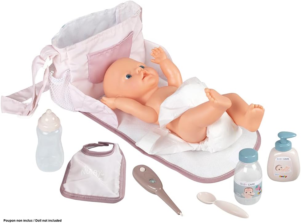 Smoby - Smoby Baby Nurse Luiertas 8dlg.