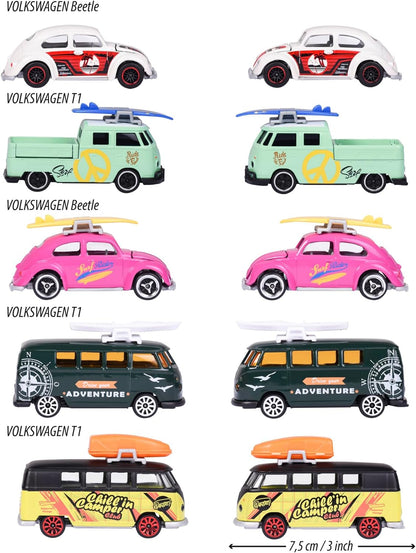 Majorette - Giftpack VW The Originals, 212055008, + 3 anni, inclusi 5 pezzi