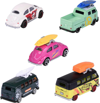 Majorette - Giftpack VW The Originals, 212055008, + 3 anni, inclusi 5 pezzi
