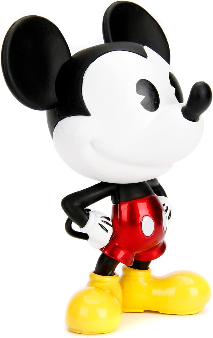 Jada- Mickey Mouse- Figura Metal Mickey 10cm, Licencia Oficial Disney (253071000)