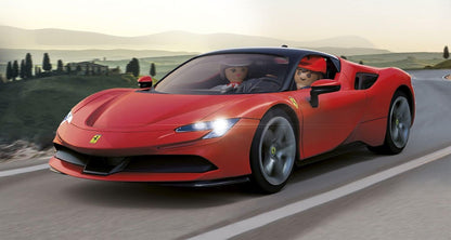 PLAYMOBIL 71020 Ferrari SF90 Stradale mit Lichteffekten, Supersportwagen, Sammlerstück für Autofans, Spielzeug für Sammler und Kinder ab 5 Jahren