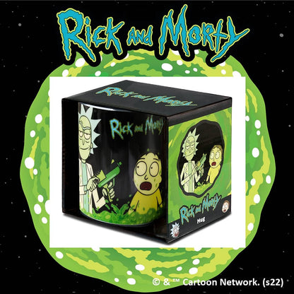 Logoshirt® Rick & Morty - The Acid Vat I Porcelain Coffee Mug, 300 ml I Dishwasher & Microwave Safe I in Coloured Gift Box I Licensed Original Design