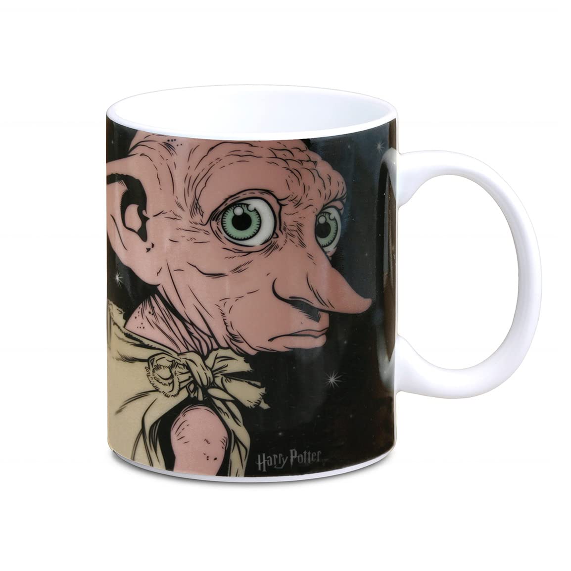 Logoshirt® Harry Potter - Dobby is A Free Elf I Porcelain Coffee Mug, 300 ml I Dishwasher & Microwave Safe I in Coloured Gift Box I Licensed Original Design