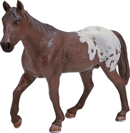 MOJO Appaloosa Stallion Chestnut Horse Farm Animal Model Toy Figure