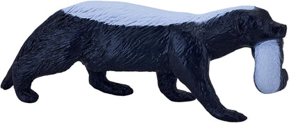 MOJO Honey Badger female with cub Wildlife Animal Model Toy Figure