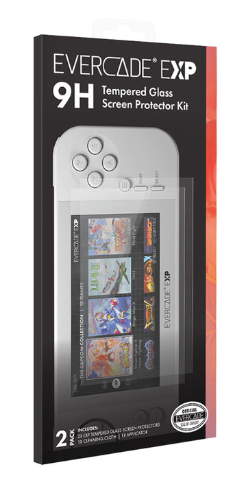 Evercade EXP Tempered Glass Screen Protector