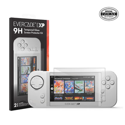 Evercade EXP Tempered Glass Screen Protector