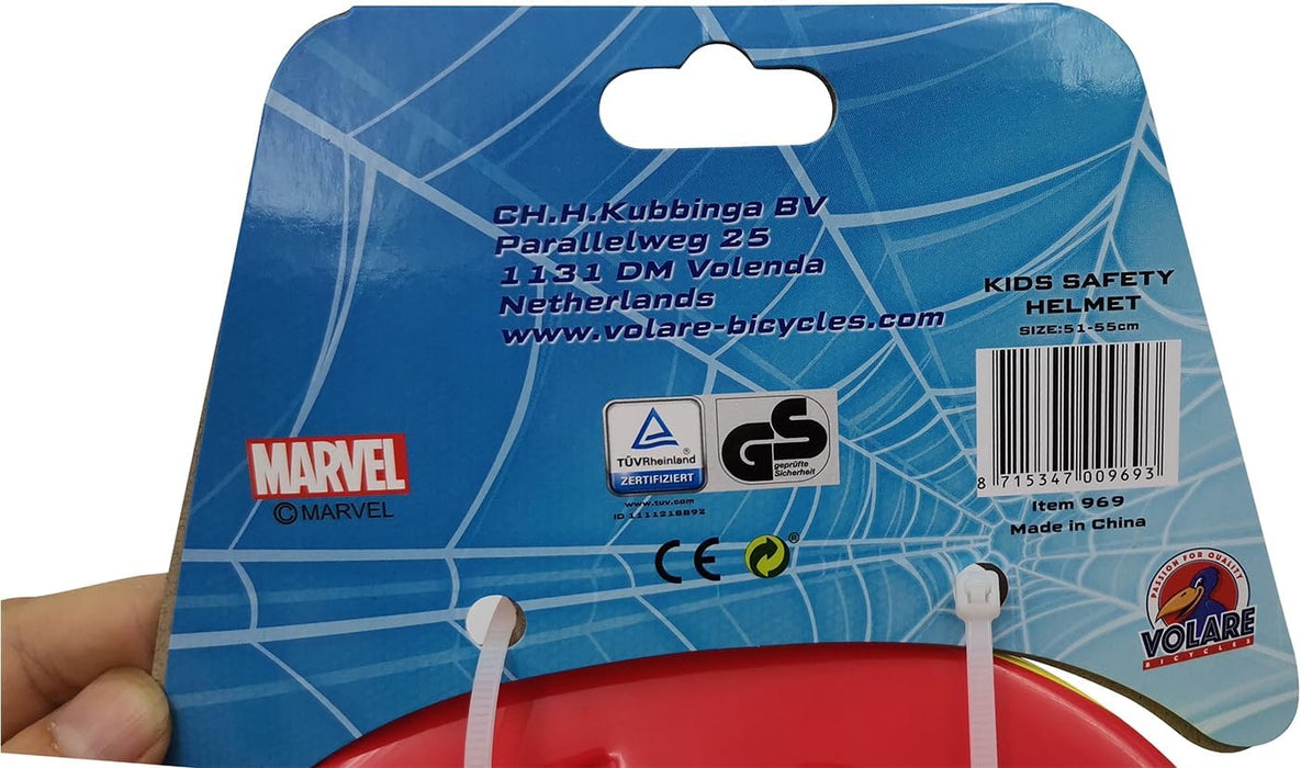 Volare Fietshelm 51-55 cm - Spiderman (969