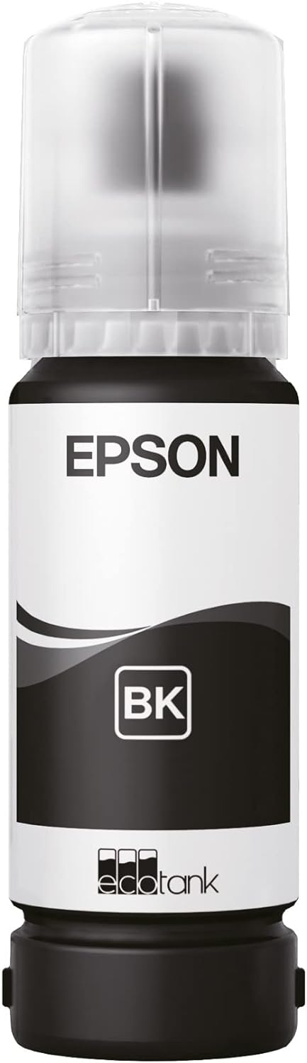 Epson 107 Black Ink Cartridge EcoTank 70ml for ET-18100 - C13T09B140