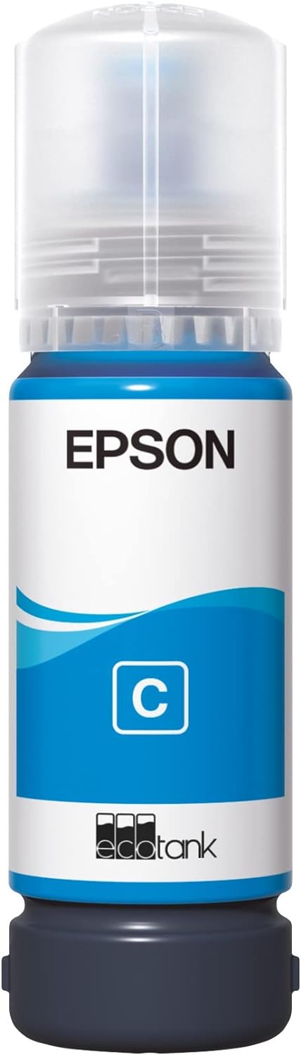 Epson 107 Cyan Ink Cartridge EcoTank 70ml for ET-18100 - C13T09B240