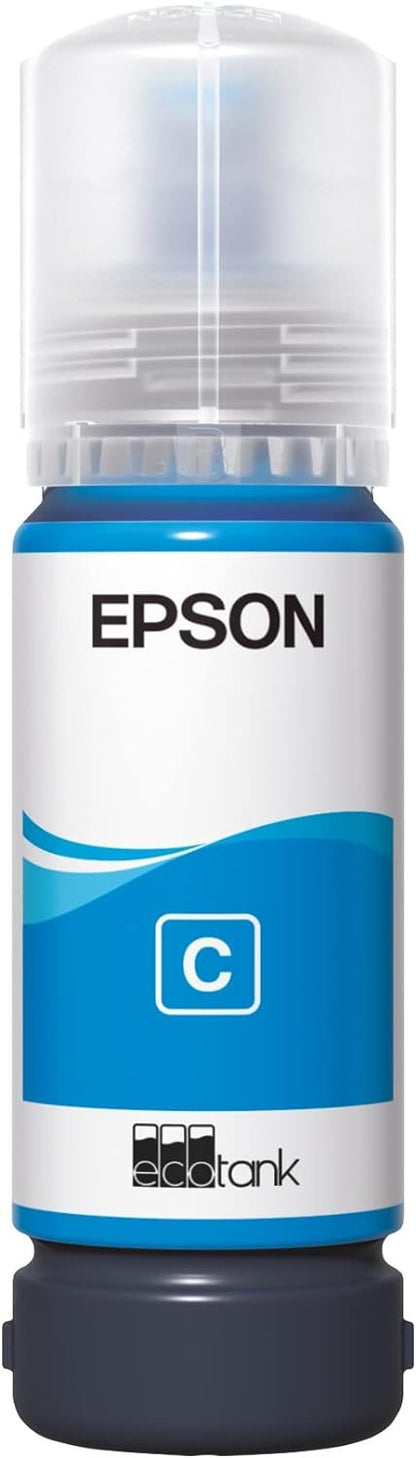 Epson 107 Cyan Ink Cartridge EcoTank 70ml for ET-18100 - C13T09B240