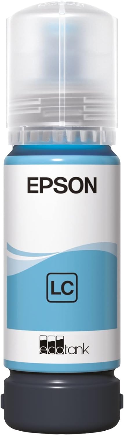Epson 107 Light Cyan Ink Cartridge EcoTank 70ml for ET-18100 - C13T09B540