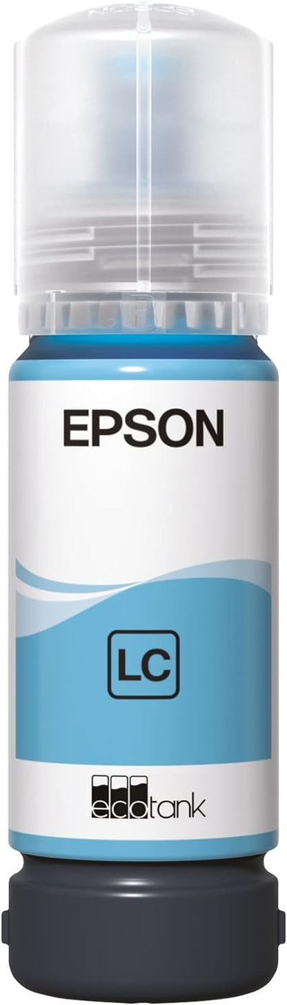 Epson 107 Light Cyan Ink Cartridge EcoTank 70ml for ET-18100 - C13T09B540
