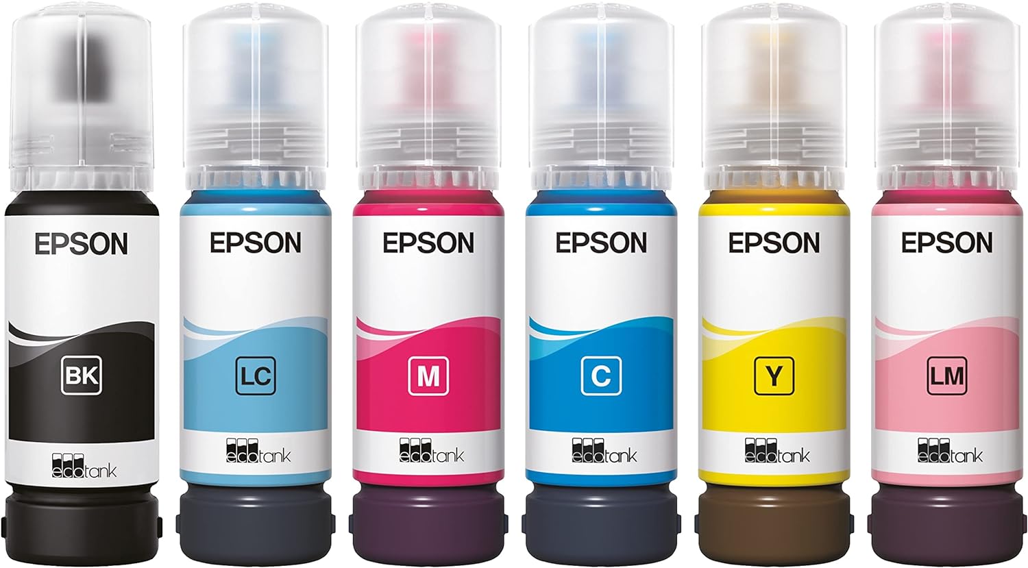 Epson 107 Light Cyan Ink Cartridge EcoTank 70ml for ET-18100 - C13T09B540