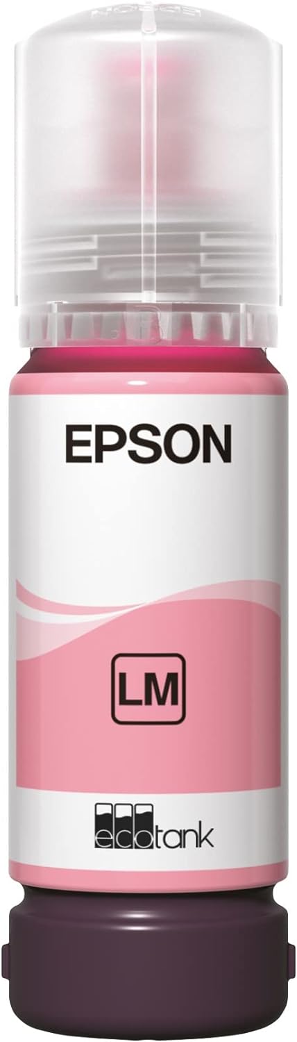 Epson 107 Light Magenta Ink Cartridge EcoTank 70ml for ET-18100 - C13T09B640