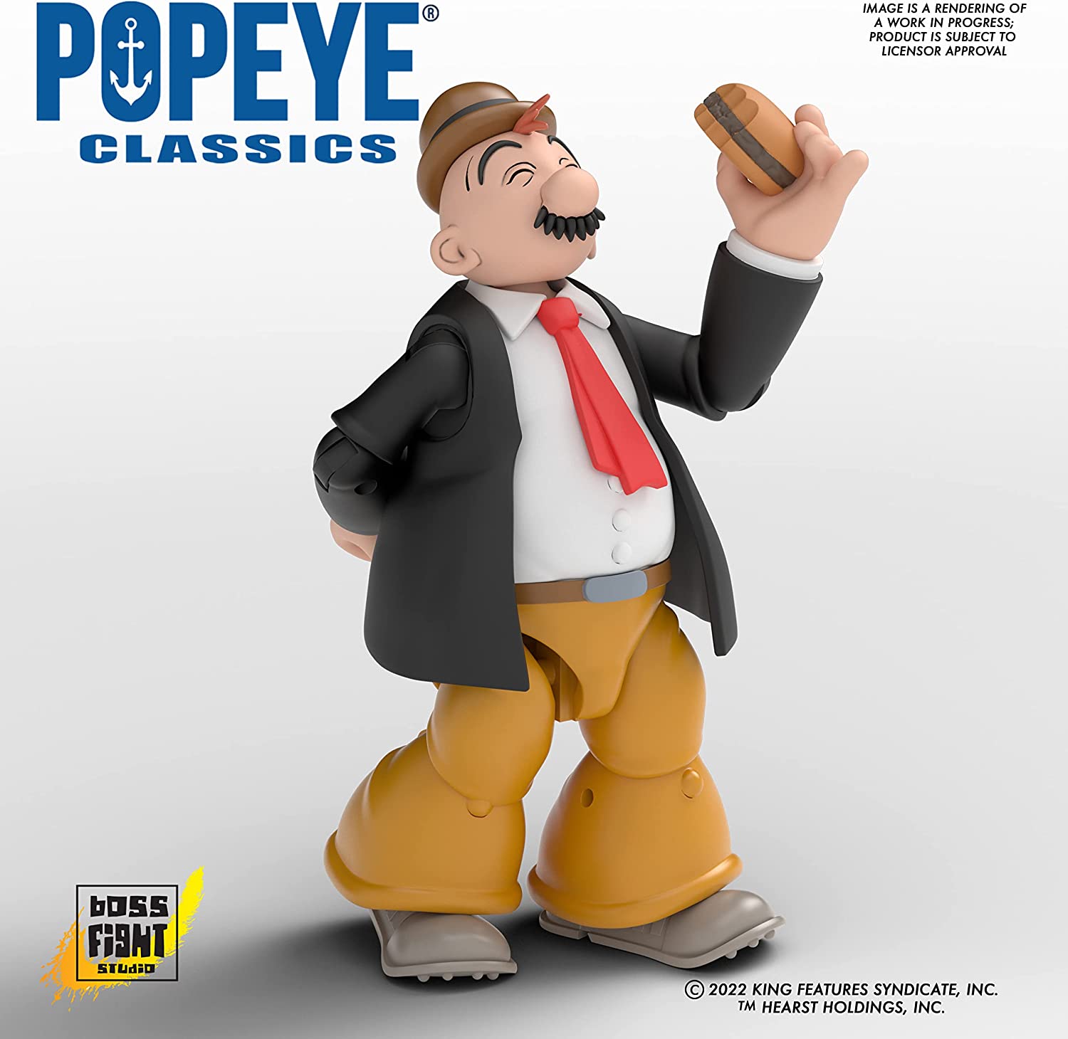 Boss Fight Studio - Popeye Classics Wave 2 - J. Wellington Wimpy 1/12 Scale Acton Figure (Net