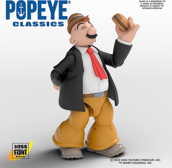 Boss Fight Studio - Popeye Classics Wave 2 - J. Wellington Wimpy 1/12 Scale Acton Figure (Net