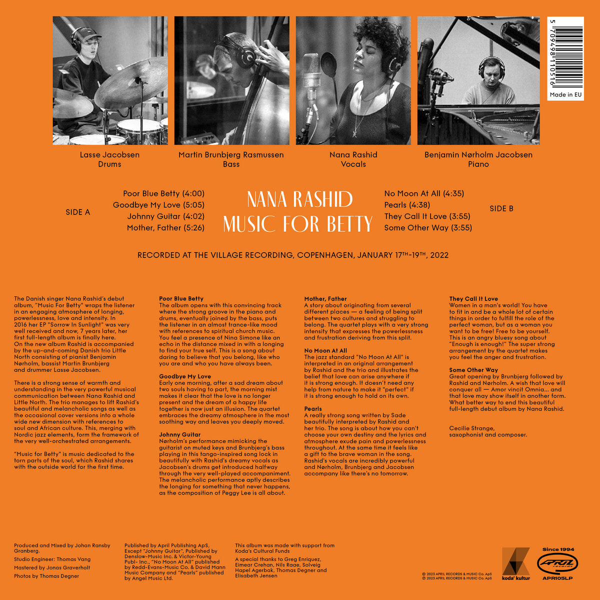 Music for Betty