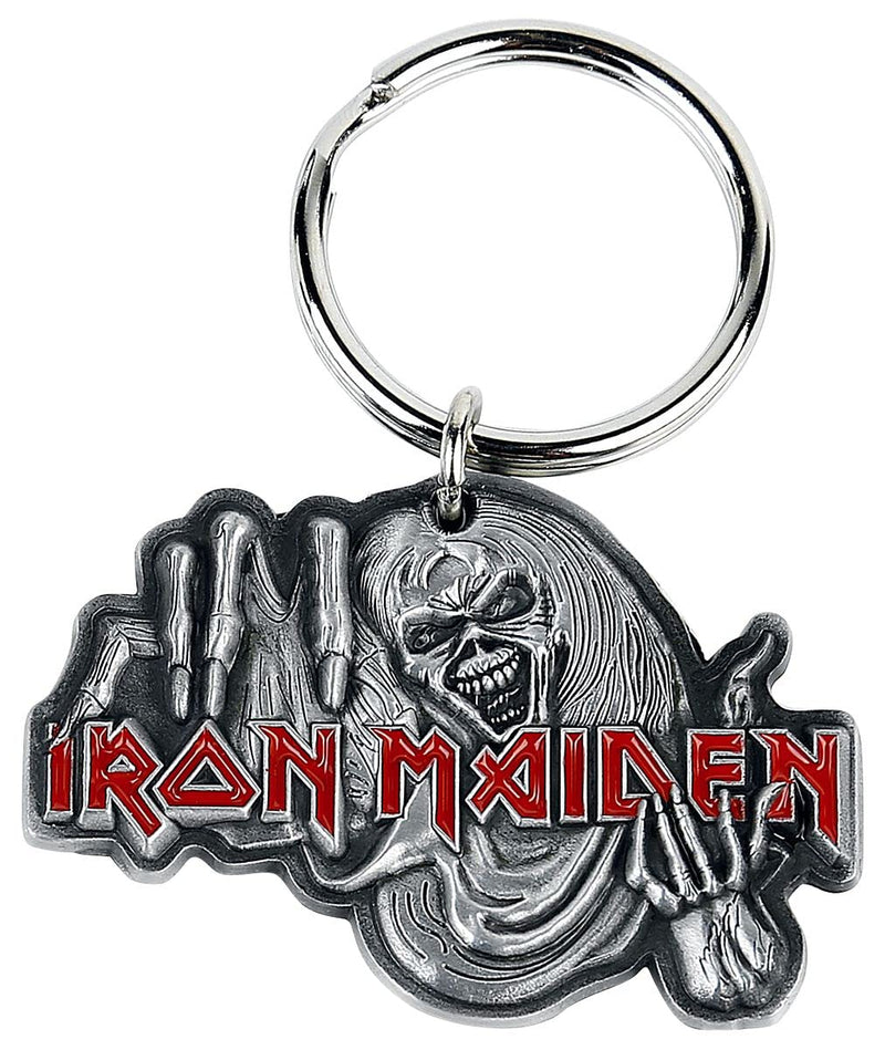 Iron Maiden The Number of The Beast Unisex Keyring Pendant Standard, Zinc Alloy