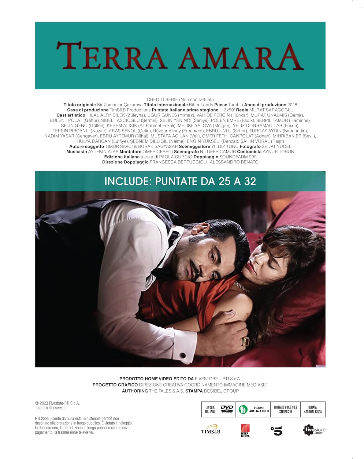 Terra Amara Us. 4 Puntate dalla 25 alla 32