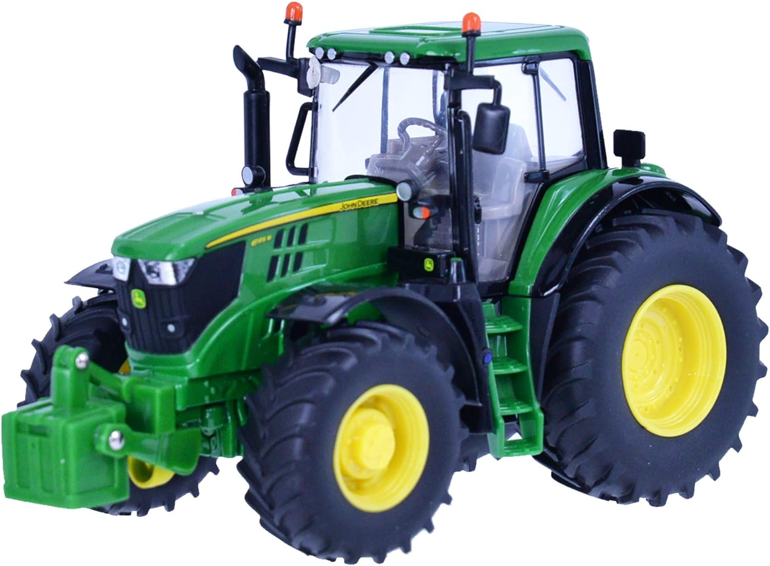 Britains Animal Tractor John Deere 6195 M-Escala 1/32, Multicolor, Large (Tomy 43150)