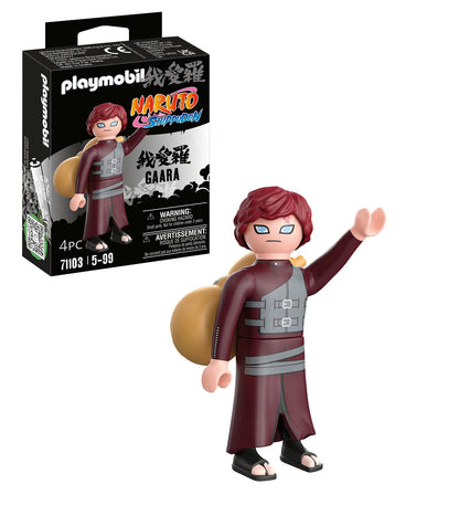 Playmobil 71103 Naruto: Gaara Figure Set, Naruto Shippuden Anime Collectors Figure, Playset Suitable for Children and fans 5+ years