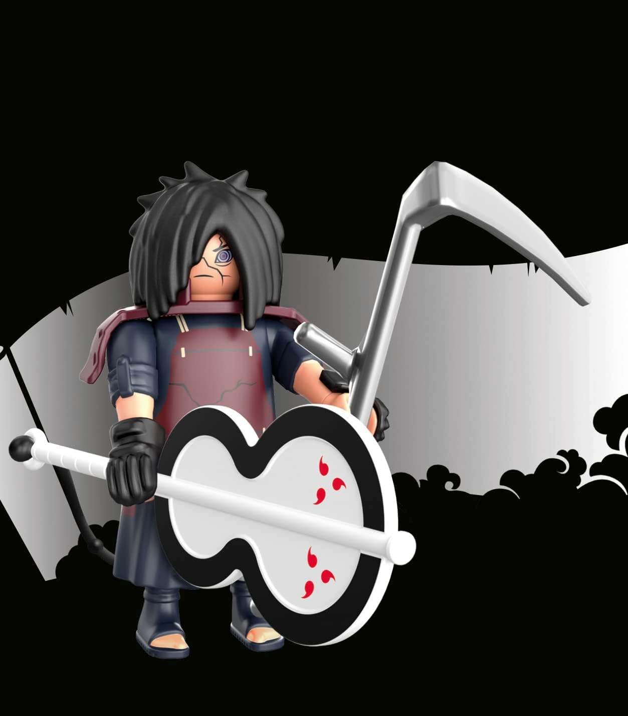 PLAYMOBIL Naruto Shippuden 71104 Madara con Ventaglio Gunbai, per Grandi E Piccoli Appassionati di Manga E Anime, con Dettagliati Accessori, dai 5 Anni in su