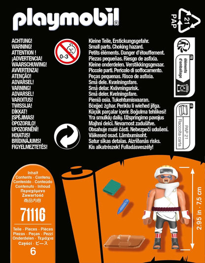 Playmobil 71116 Naruto: Killer B Figure Set, Naruto Shippuden Anime Collectors Figure, Playset Suitable for Children and fans 5+ years