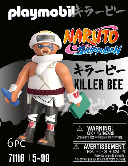 Playmobil 71116 Naruto: Killer B Figure Set, Naruto Shippuden Anime Collectors Figure, Playset Suitable for Children and fans 5+ years