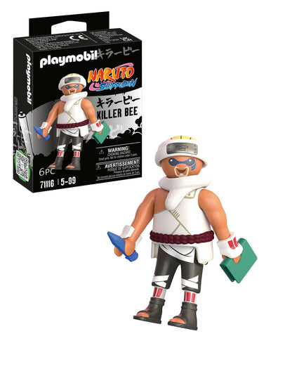 Playmobil 71116 Naruto: Killer B Figure Set, Naruto Shippuden Anime Collectors Figure, Playset Suitable for Children and fans 5+ years