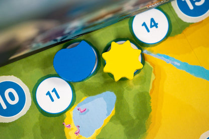 LUCKY DUCK GAMES - Nimalia | Board Game | Animal Themed Strategy Game | Territory Building Game | Fun Family Game for Kids and Adults | 2-4 Players | Ages 10+ | 20 Minutes