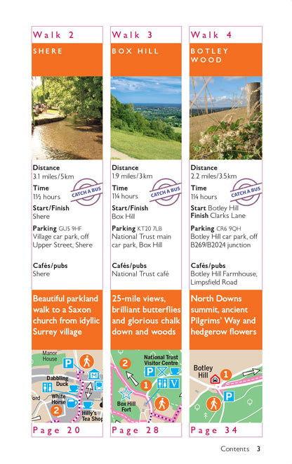 OS Short Walks Made Easy - North Downs