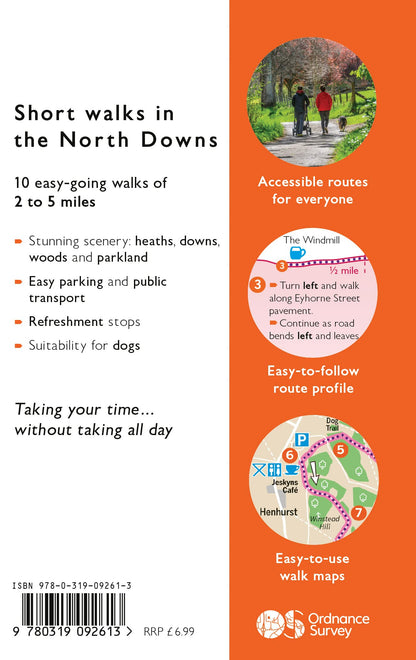 OS Short Walks Made Easy - North Downs