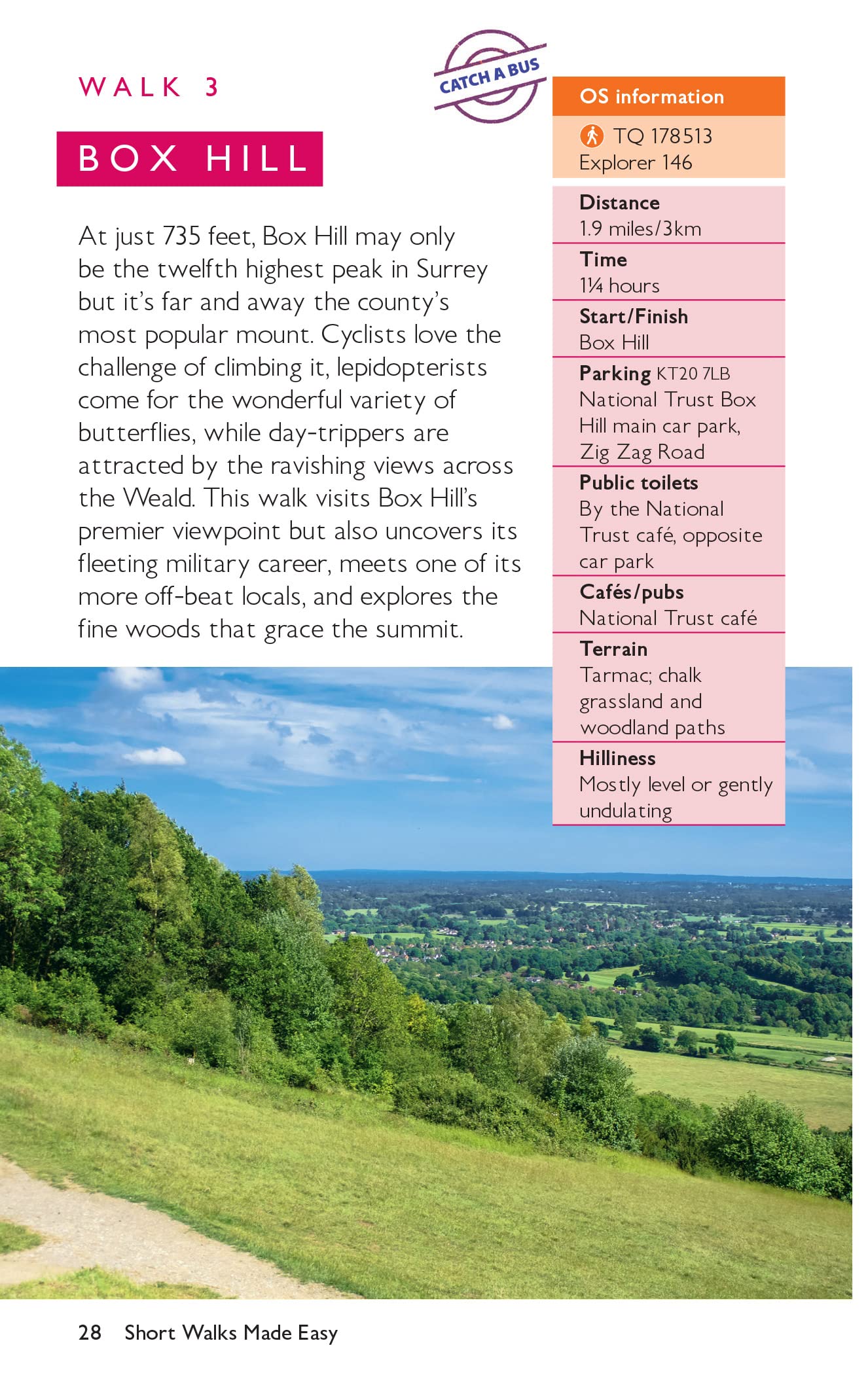 OS Short Walks Made Easy - North Downs