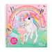 Depesche 12579 Ylvi Dress 24 Pages for Creating Unicorn and Fairy Motifs Painting Book with 11 Sticker Sheets, Multicoloured