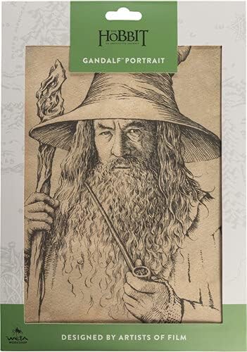 Weta Workshop - Hobbit - Portrait of Gandalf The Grey (Art Print
