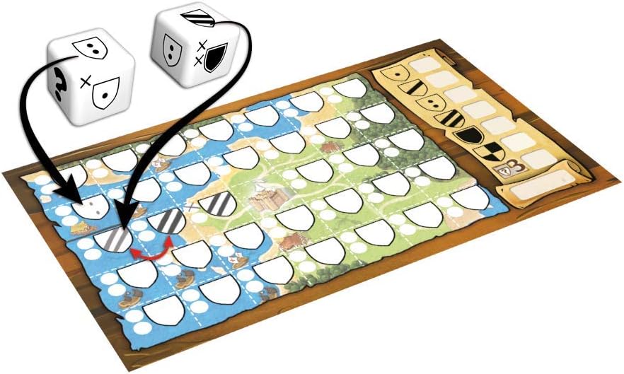 Blue Orange | Kingdomino Duel | Strategy Dice Game | Ages 8+ | 2 Players | 20 Minutes Playing Time