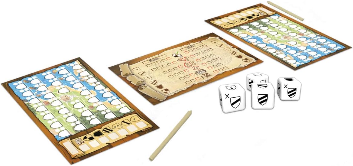 Blue Orange | Kingdomino Duel | Strategy Dice Game | Ages 8+ | 2 Players | 20 Minutes Playing Time