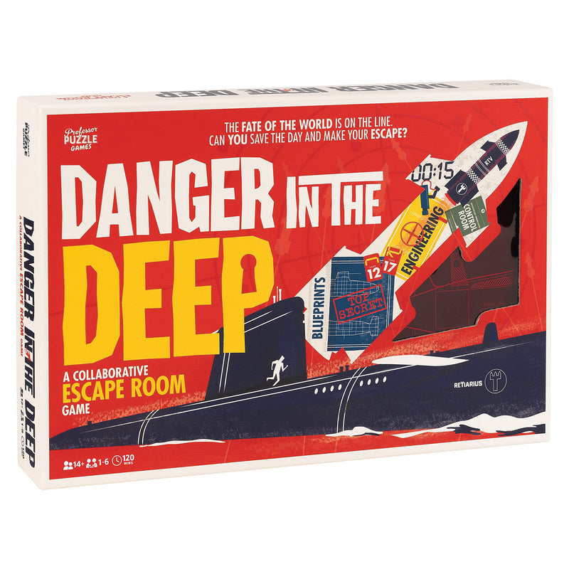 Professor Puzzle Danger in The Deep | Escape Room Game