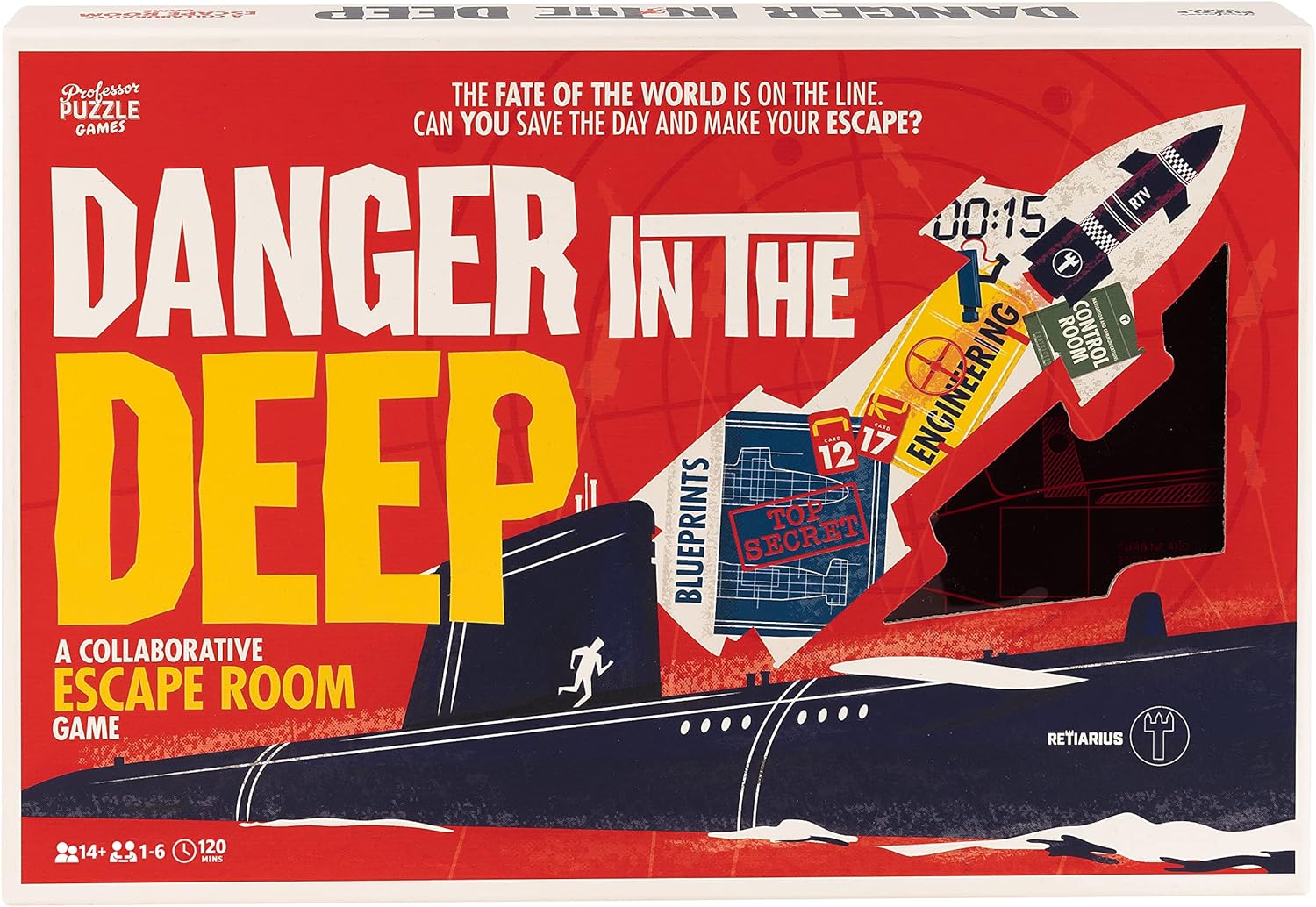 Professor Puzzle Danger in The Deep | Escape Room Game