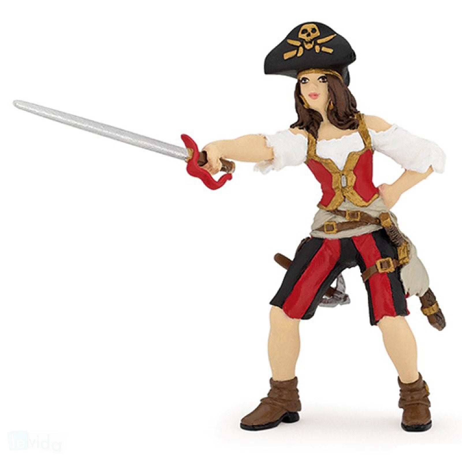 10cm Papo Pirate Woman Figure