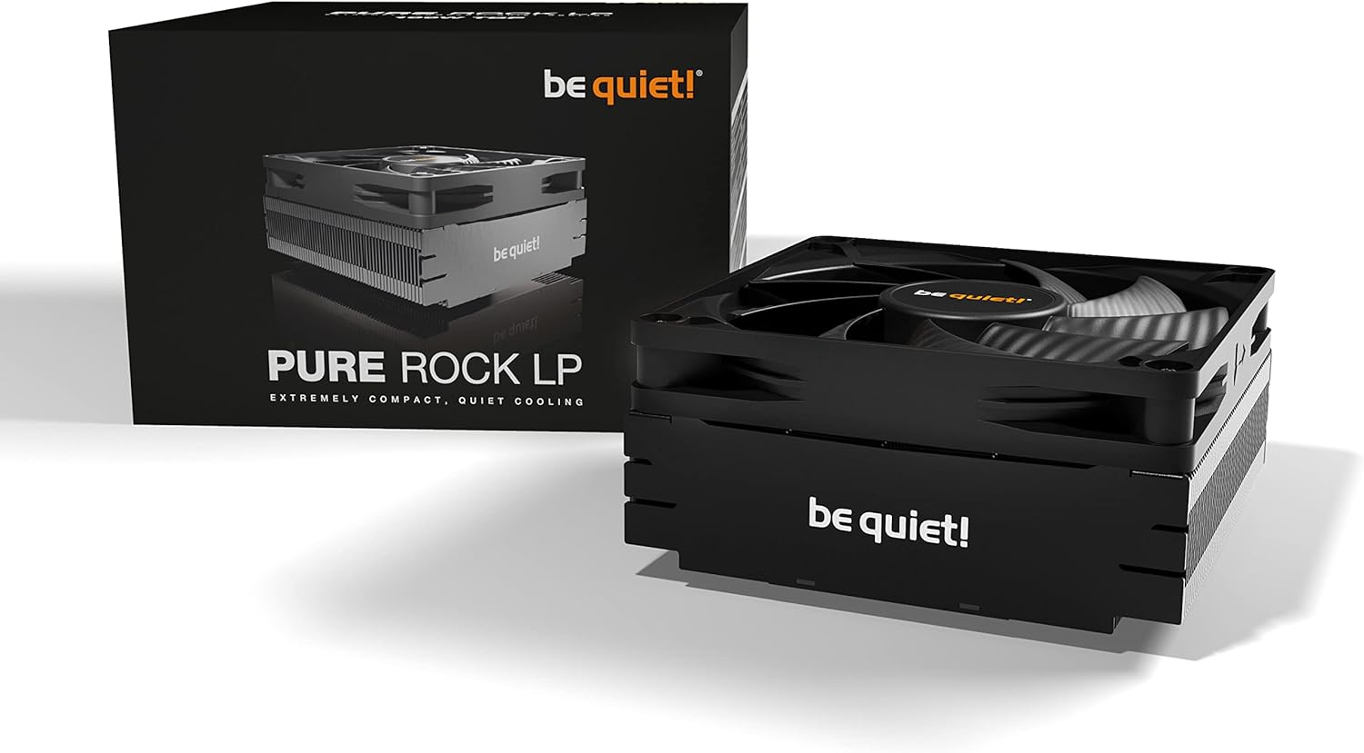be quiet! Pure Rock LP, CPU Cooler, 100W TDP, Compact, Low-Profile