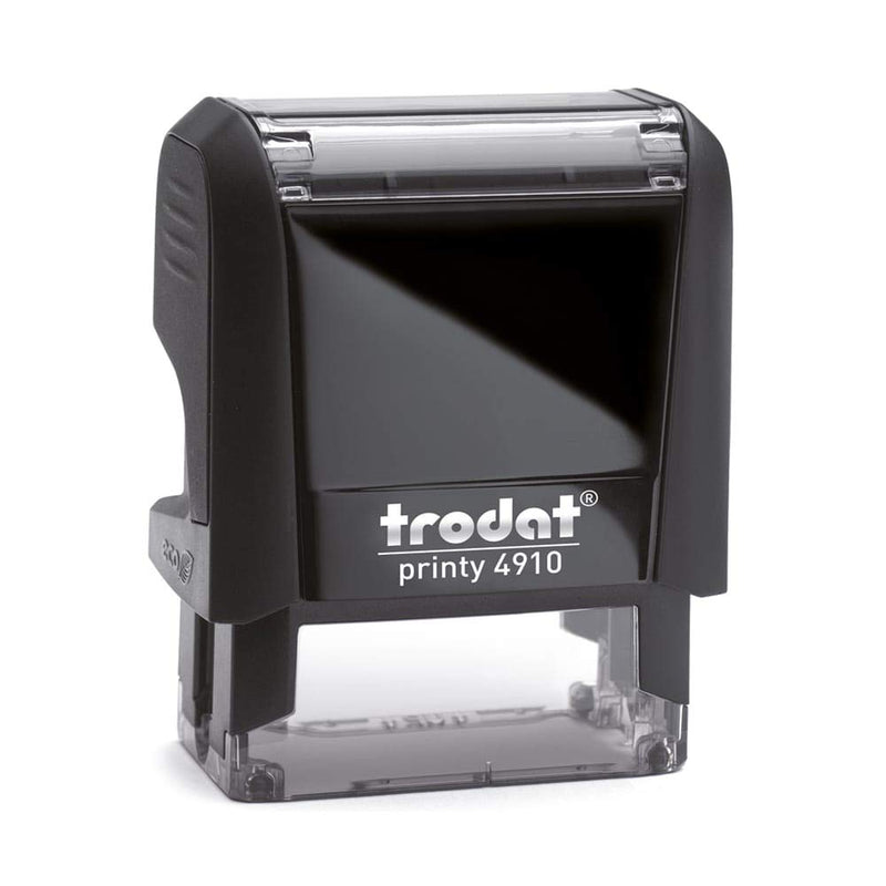 Trodat Printy 4910 Stamp, Max. 3 Lines 26 x 9 mm