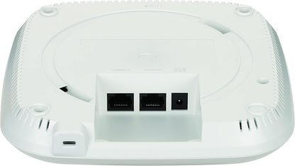 D-Link DAP-X2810 Nuclias Connect AX1800 Wi-Fi 6 Dual-Band PoE Access Point, Indoor, 802.11ax, OFDMA, MU-MIMO, Multiple Operation modes, WPA3, Gigabit Ethernet, Centralised Management
