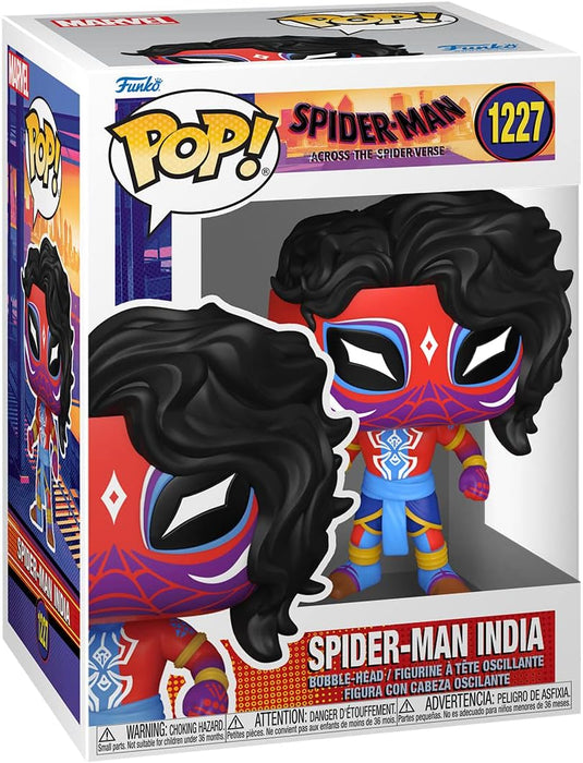 Funko Pop! Vinyl: Spider-Man: Across the Spider-Verse - Spider-Man India - Pavitr Prabhakar - Spider-man - Collectable Vinyl Figure - Gift Idea - Official Merchandise - Toys for Kids & Adults